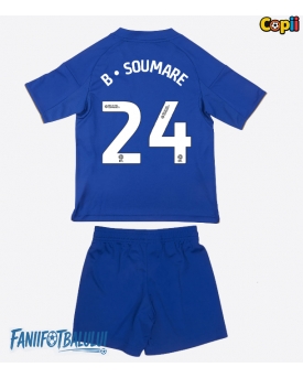 Leicester City Boubakary Soumare #24 Echipament de Fotbal Replică 2025-26 Copii Acasa (+ Șorturi)